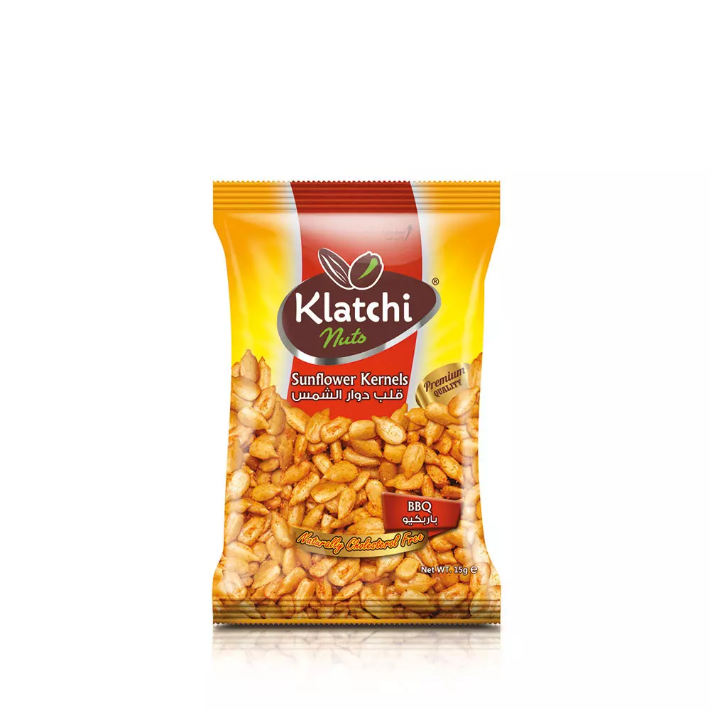 KLATCHI NUTS SUNFLOWER KERNELS BBQ 225 G