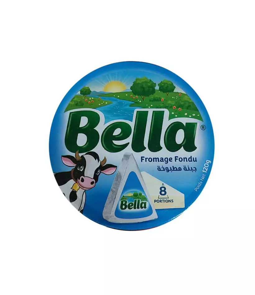 BELLA GO PROCESSED CHEESE *6 120 G 