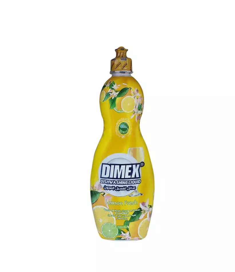 DIMEX DISHWASHING LIQUID LEMON FRESH 700 ML