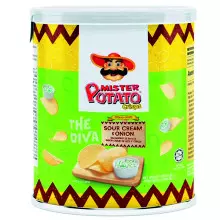 MISTER POTATO CRISPS SOUR CREAM & ONION 35 G
