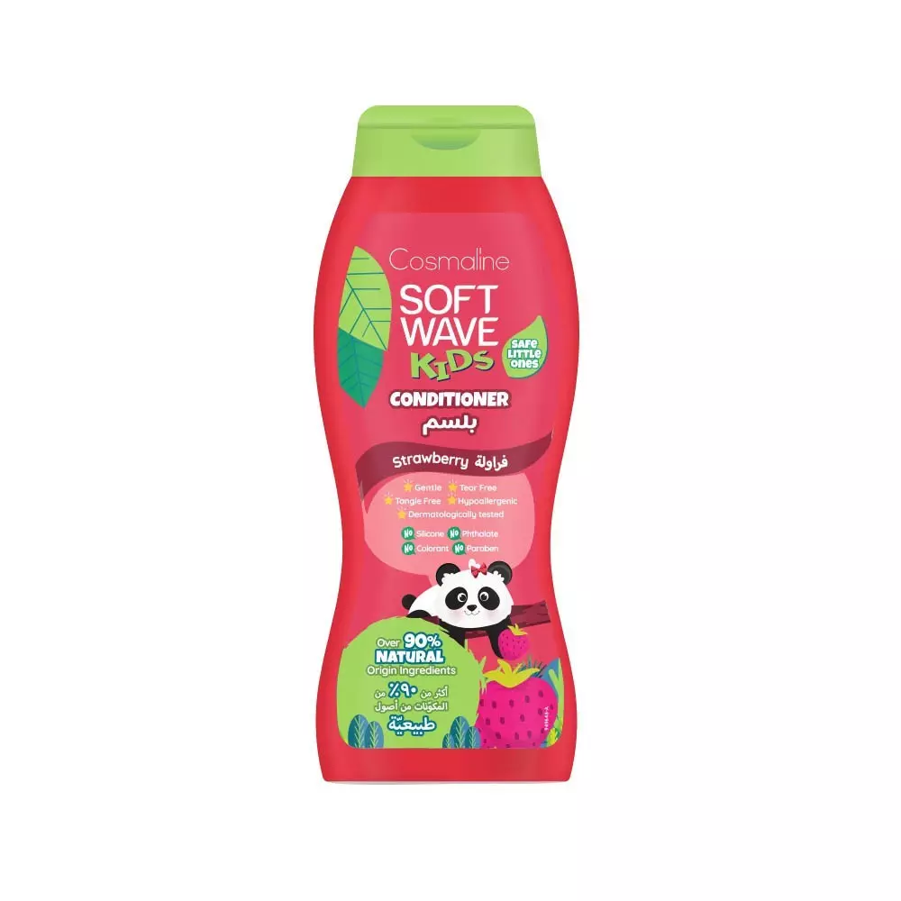 SOFTWAVE CONDITIONER KIDS 2IN1 STRAWBERRY 400ML 