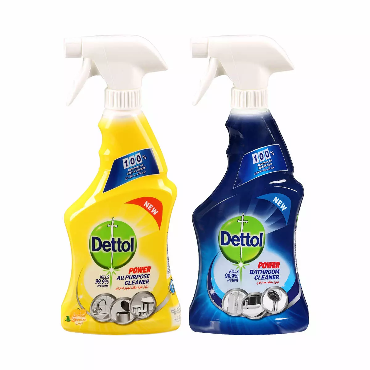 DETTOL ALL PURPOSE+BATHROOM CLEANER 500 ML 25% OFF