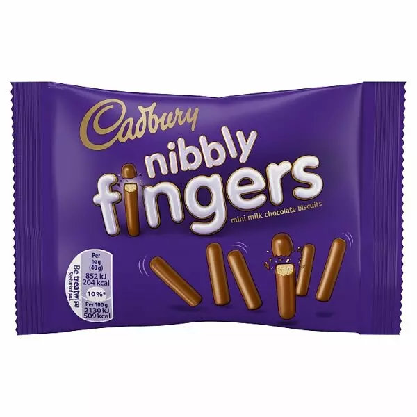 CADBURY NIBBLY FINGERS 40 G
