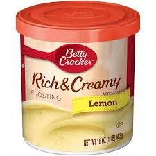 BETTY CROCKER FROSTING LEMON 453 G