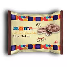 MONTE RICE CAKE MILK CHOCOLATE 32 G