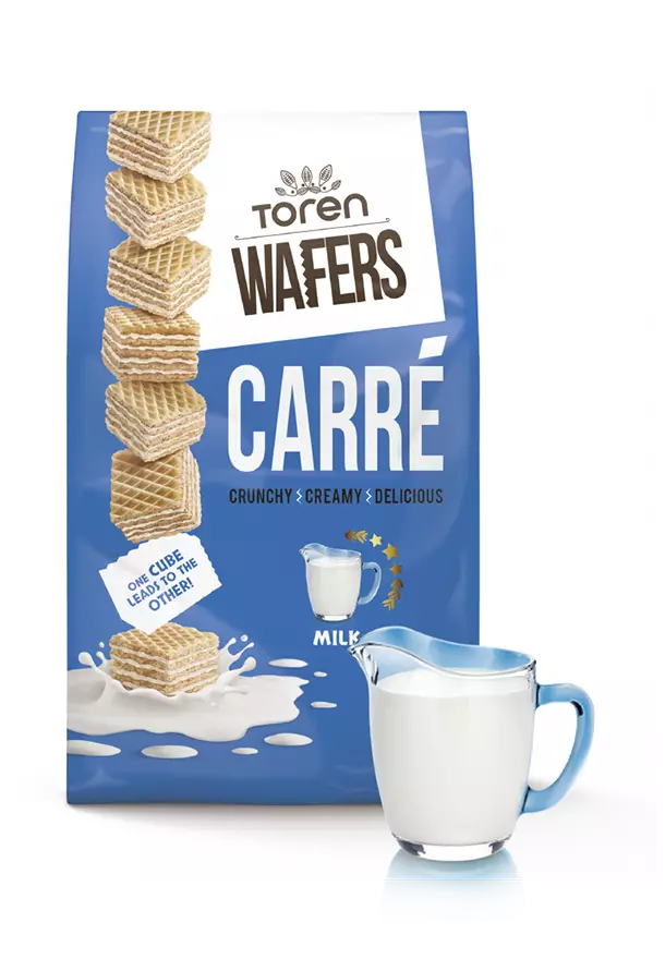 TOREN WAFERS CARRE MILK 125 G