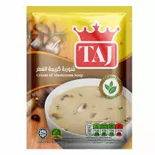 TAJ CREAM OF MUSHROOM SOUP 68G