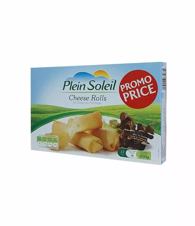 PLEIN SOLEIL CHEESE ROLLS 300 G