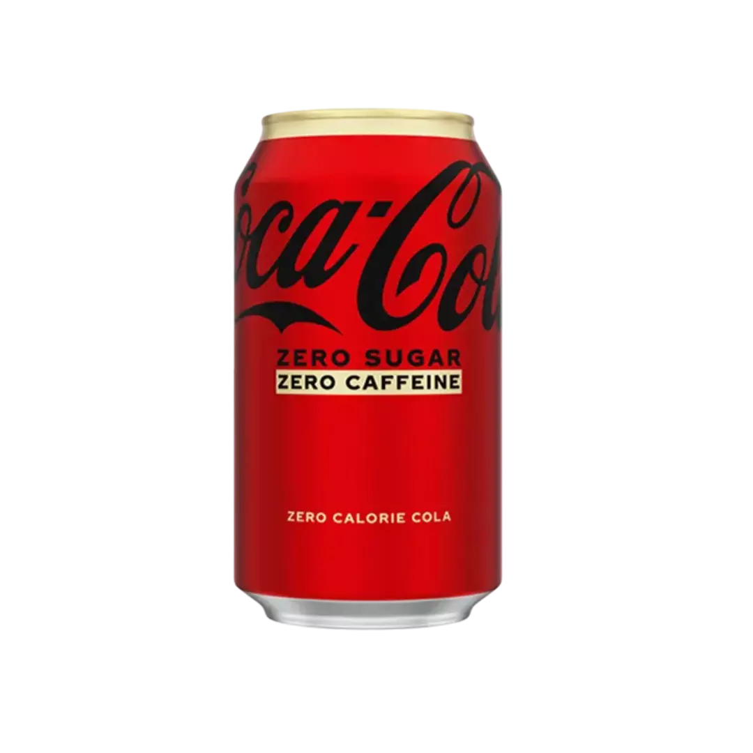 COCA COLA ZERO SUGAR ZERO CAFFEINE 150 ML