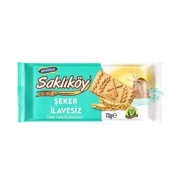 MCVITIES SAKLIKOY WHOLE GRAIN BISCUITS 73 G
