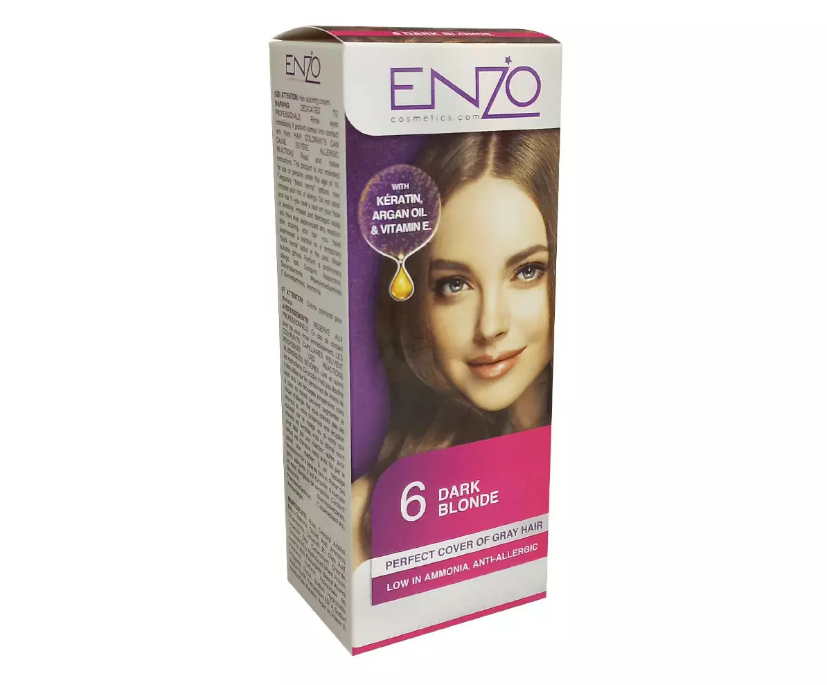 ENZO HAIR COLOR DARK BLONDE#6