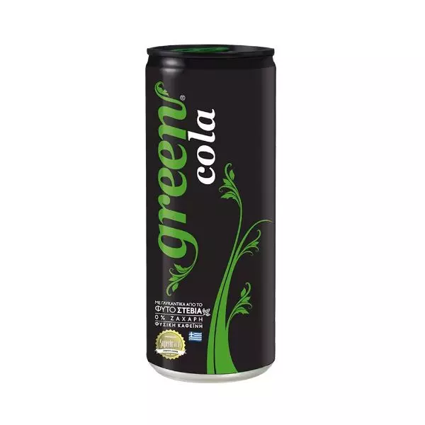 GREEN COLA NO SUGAR DRINK 300 ML