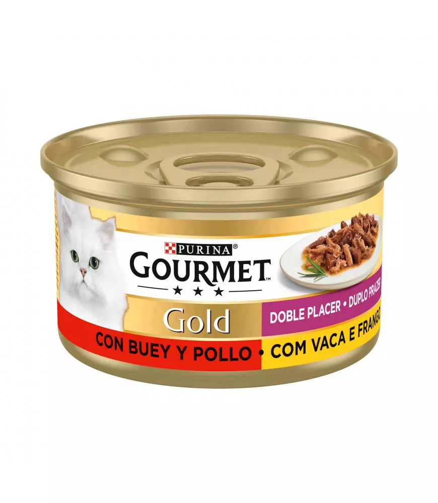 GOURMET GOLD DUO BEEF & CHICKEN 85 G