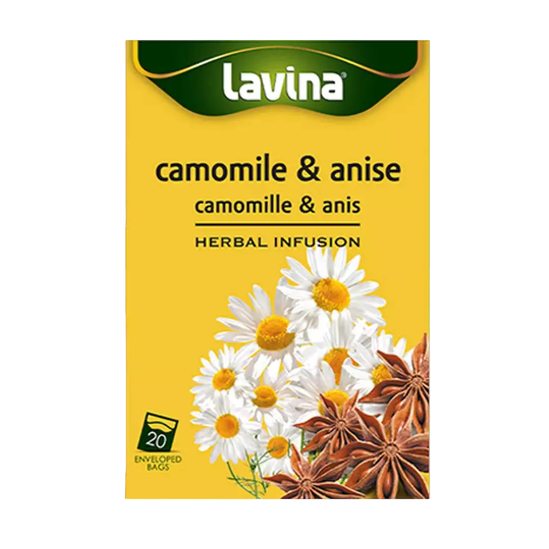 LAVINA CAMOMILE & ANISE HERBAL INFUSION*20 34 G