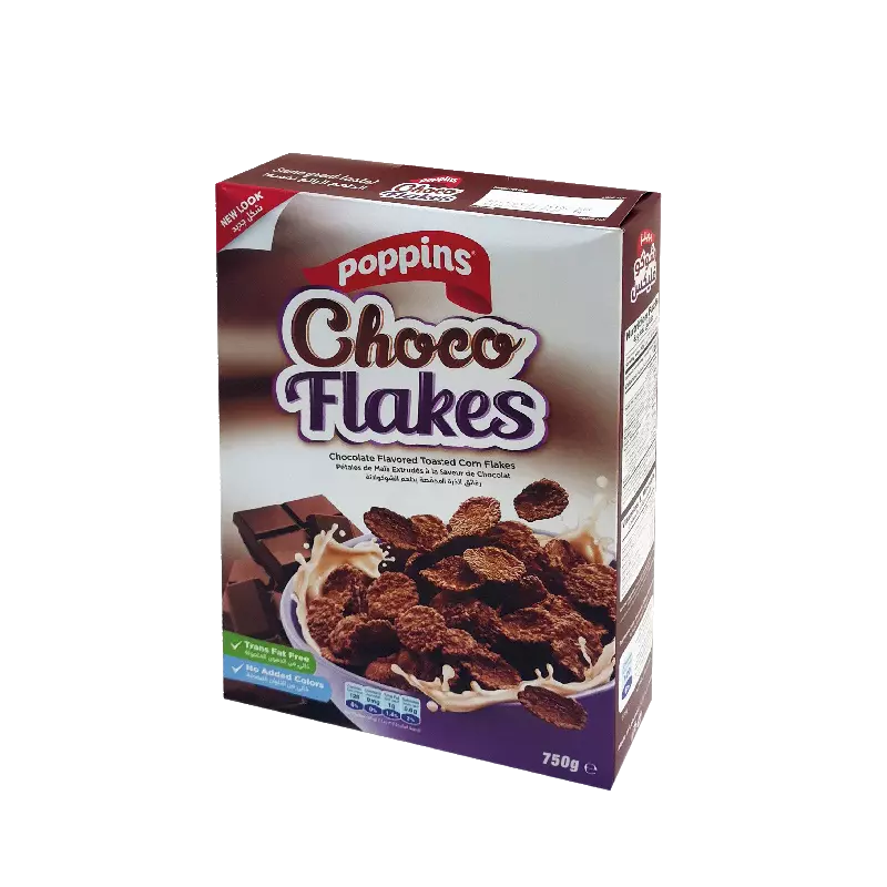 POPPINS CORN FLAKES CHOCOLATE 750 G