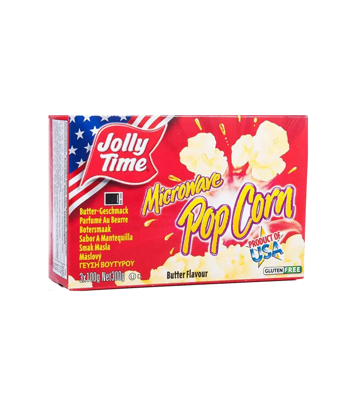 JOLLY TIME MICROWAVE POP CORN BUTTER 300 G  