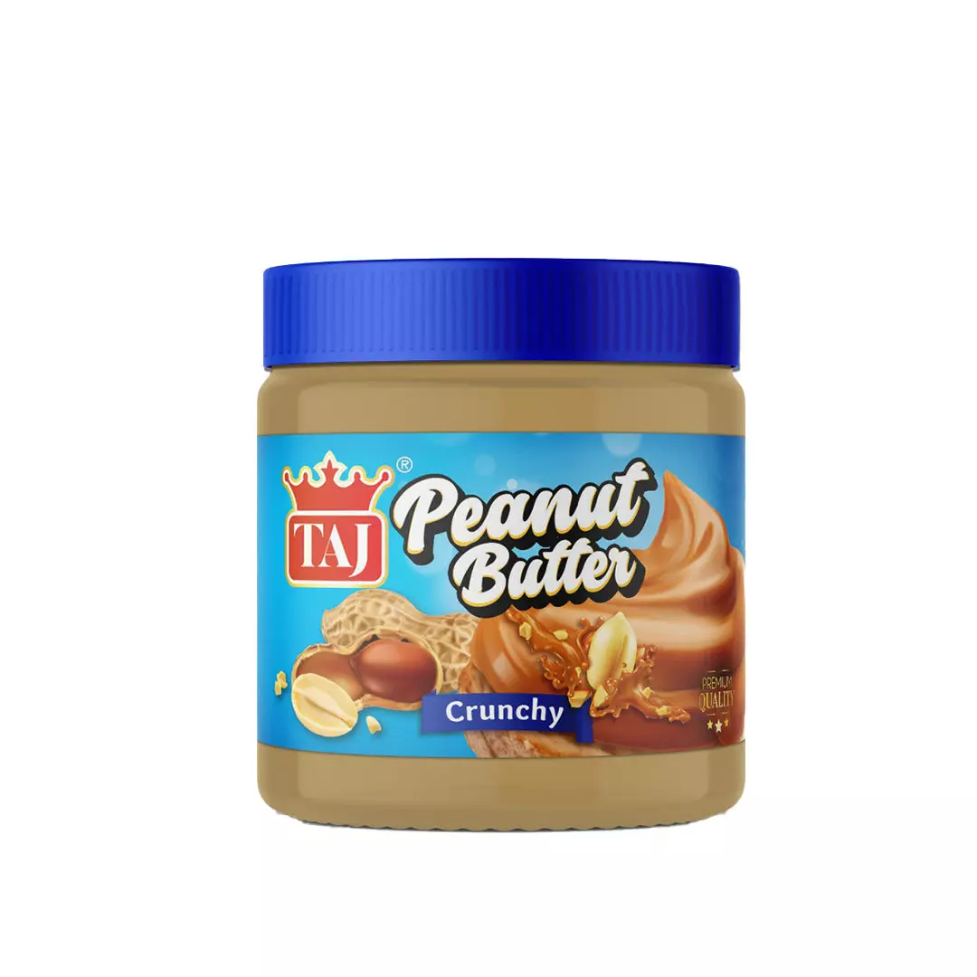 TAJ CRUNCHY PEANUT BUTTER 250G