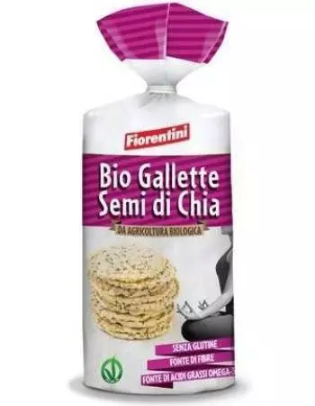 FIORENTINI CHIA CORN CAKES 120G