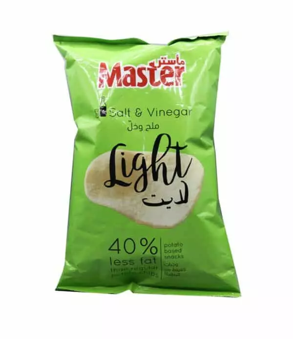 MASTER CHIPS SALT&VENIGER LIGHT 73 G