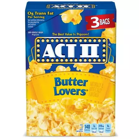 ACT POPCORN BUTTER LOVERS *3  234 G
