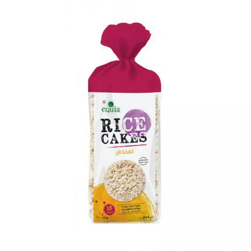 EQUIA RICE CAKE PLAIN 125G