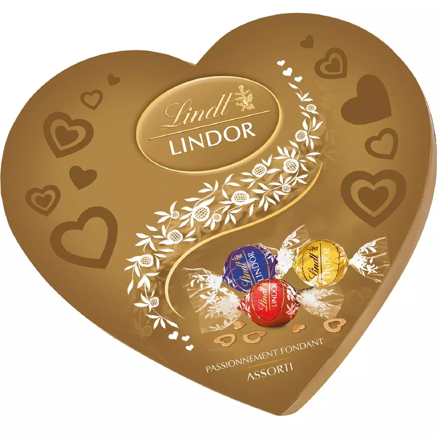 LINDT HEART ASSORTI 200G