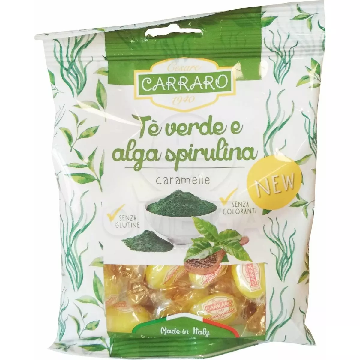 CESARE CARRARO GREEN TEA BONBON 100G