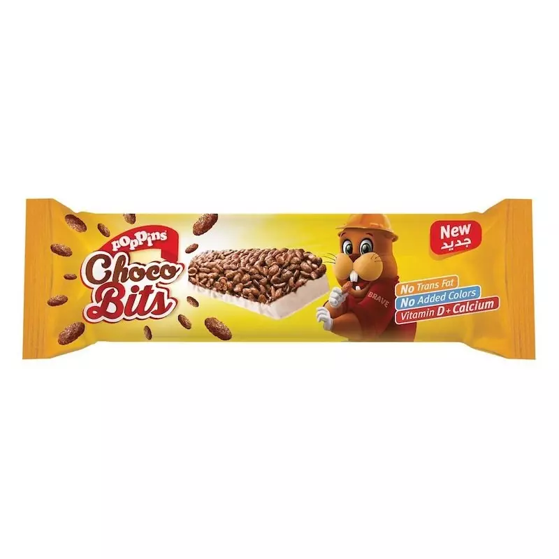 POPPINS CHOCO BITS CEREAL BAR 18 G