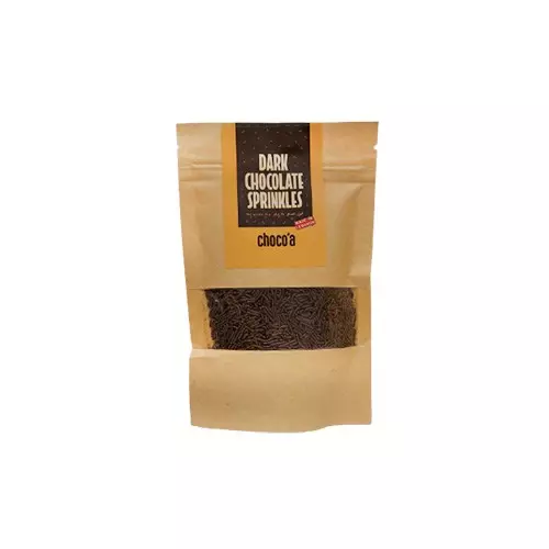 CHOCOA CHOC VERMICELLI DARK BAR 75G