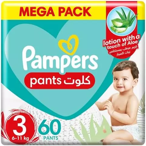 PAMPERS PANTS*60 6-11 KG