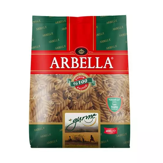 ARABELLA WHOLE WHEAT FUSILLI 400G
