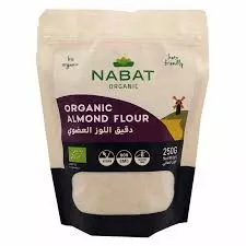 NABAT ORGANIC ALMOND FLOUR 250 G