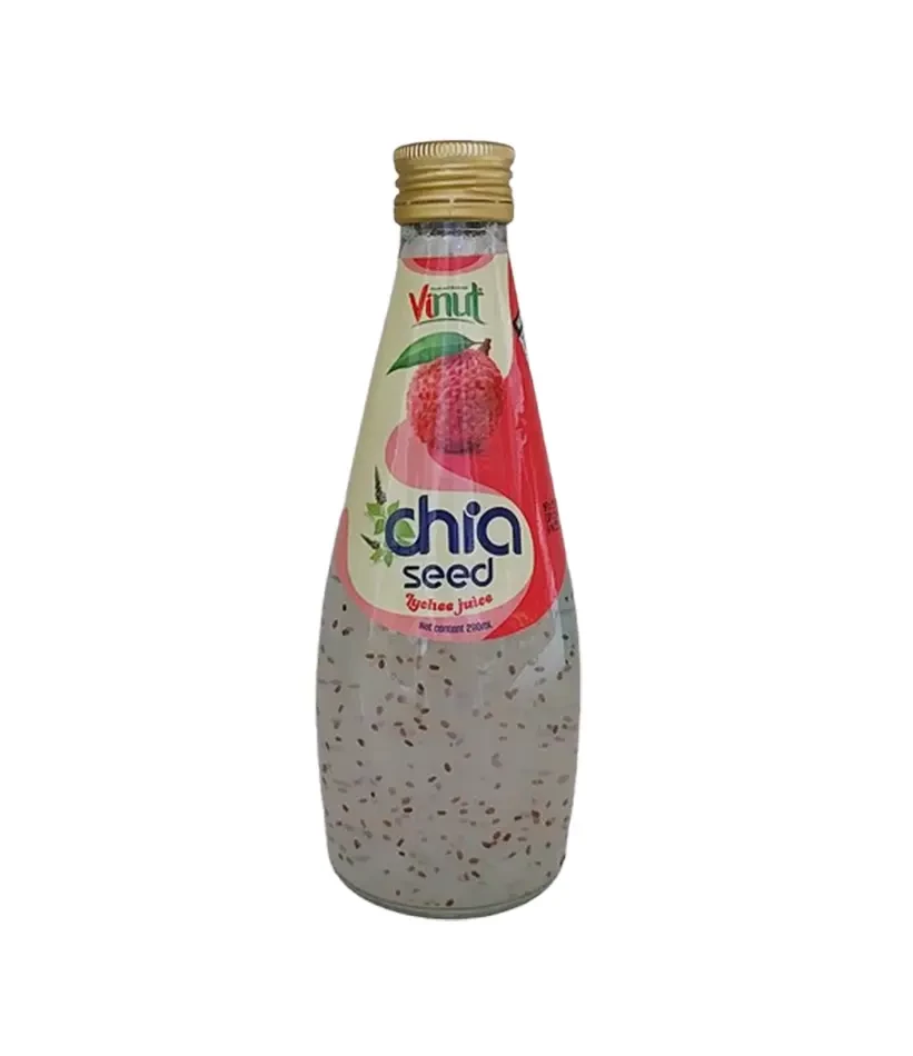 VINUT CHIA SEED LYCHEE JUICE 290 ML