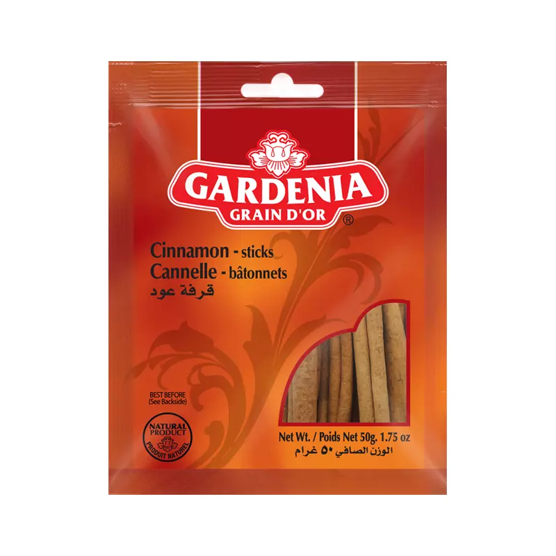 GARDENIA GRAIN DOR CINNAMON STICKS 50 G قرفة عود