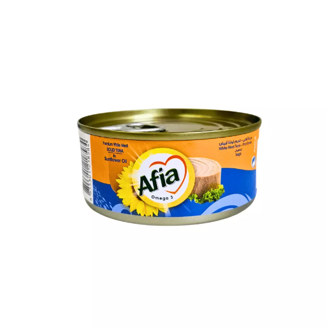 AFIA TUNA IN SUNFLOWER OIL 160G