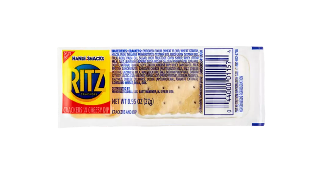 RITZ HANDI SNACKS 27 G