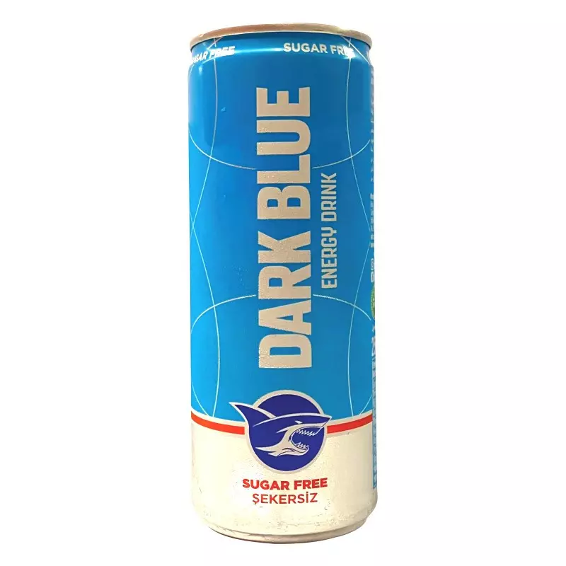 DARK BLUE ENERGY DRINK SUGAR FREE 250 ML