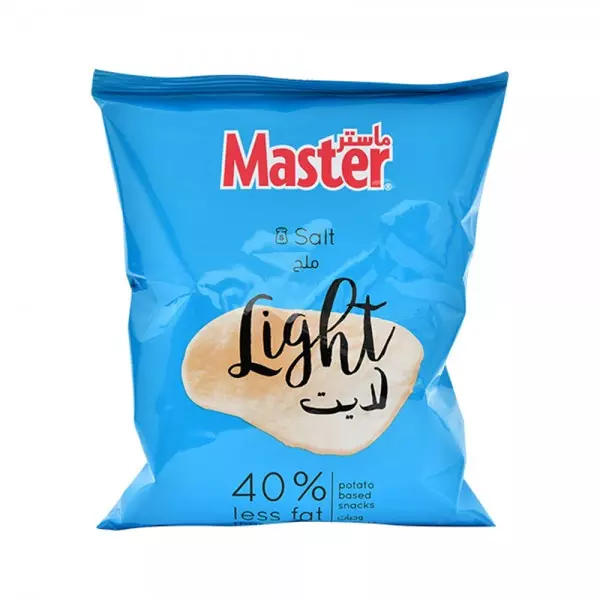 MASTER LIGHT SALT CHIPS 50 G