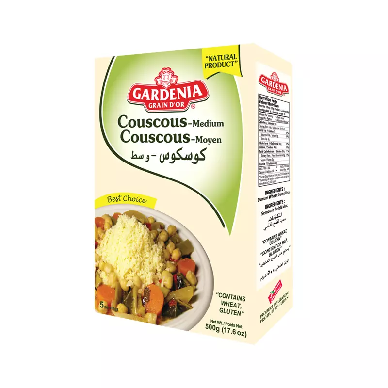 GARDENIA GRAIN DOR COUSCOUS 500 G