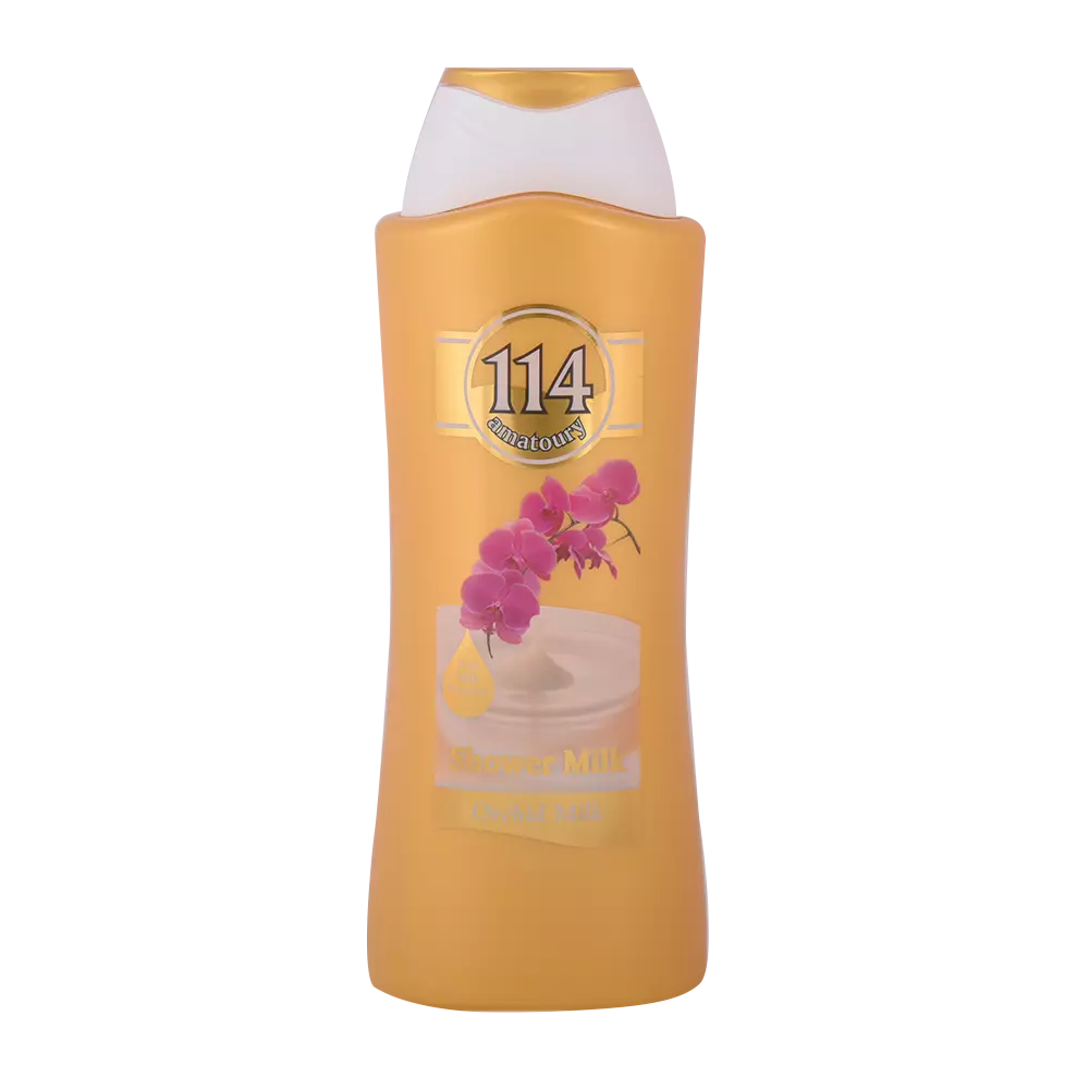 114 AMATOURY SHOWER GEL VANILLA & MILK 650 ML