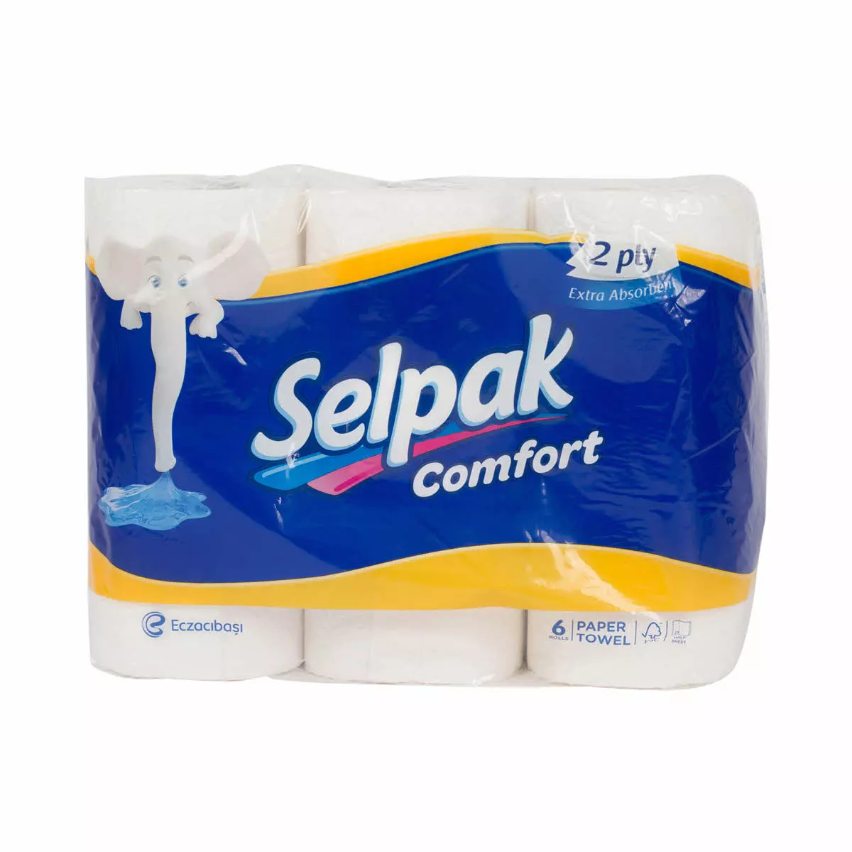 SELPAK COMFORT KITCHEN TOWEL ROLL*6