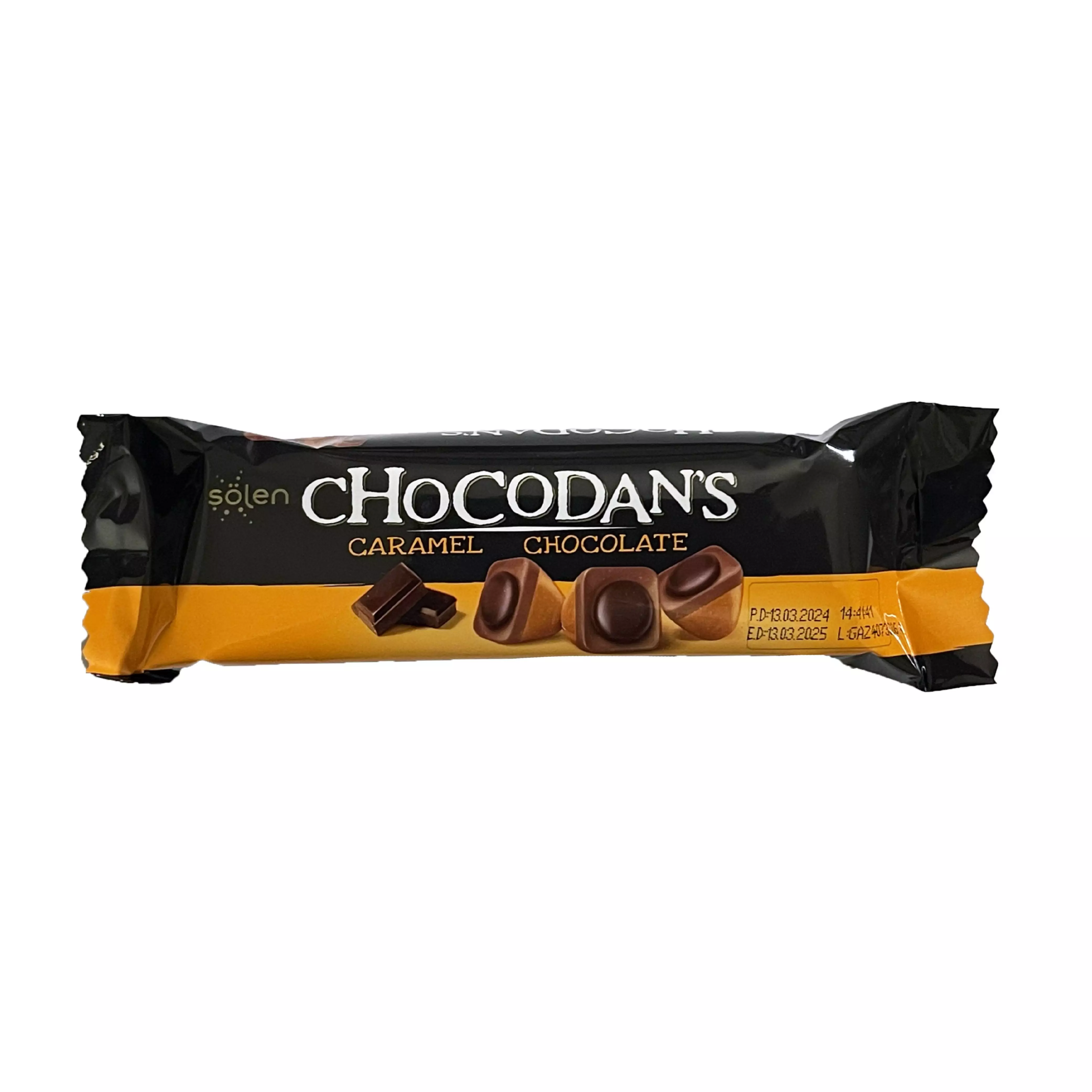 SOLEN CHOCODANS CARAMEL CHOCOLATE 27 G