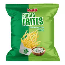MASTER POTATO FRITES SOUR CREAM&HERBS FLAVOR 90 G