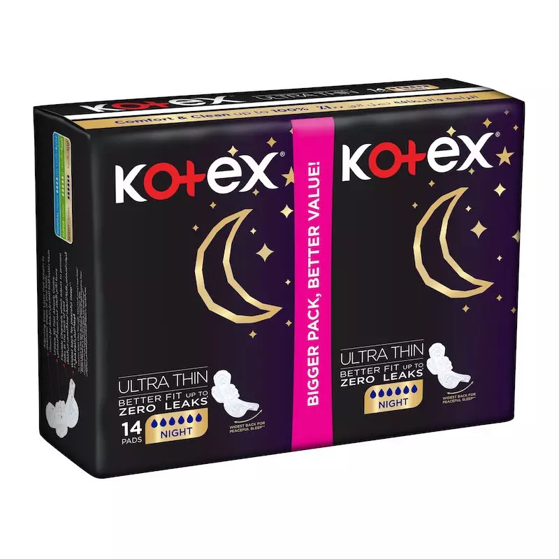 KOTEX ULTRA THIN NIGHT DUO *14