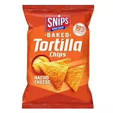 SNIPS TORTILLA CHIPS NACHO CHEESE 230 G