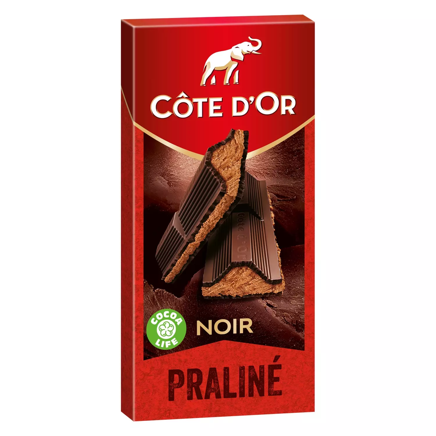 COTE D OR PRALINE NOIR 200G