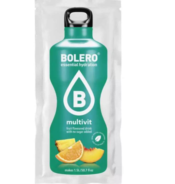 BOLERO POWDER DRINK MULTIVITAMINS G/S FREE 9 G