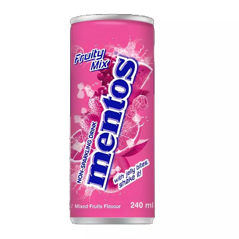 MENTOS DRINK FRUITY MIX 240ML 