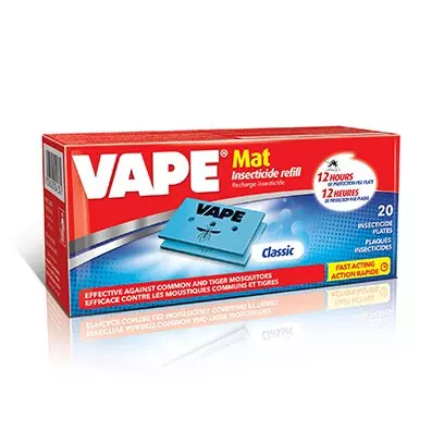VAPE MAT INSECTICIDE REFILL CLASSIC*20