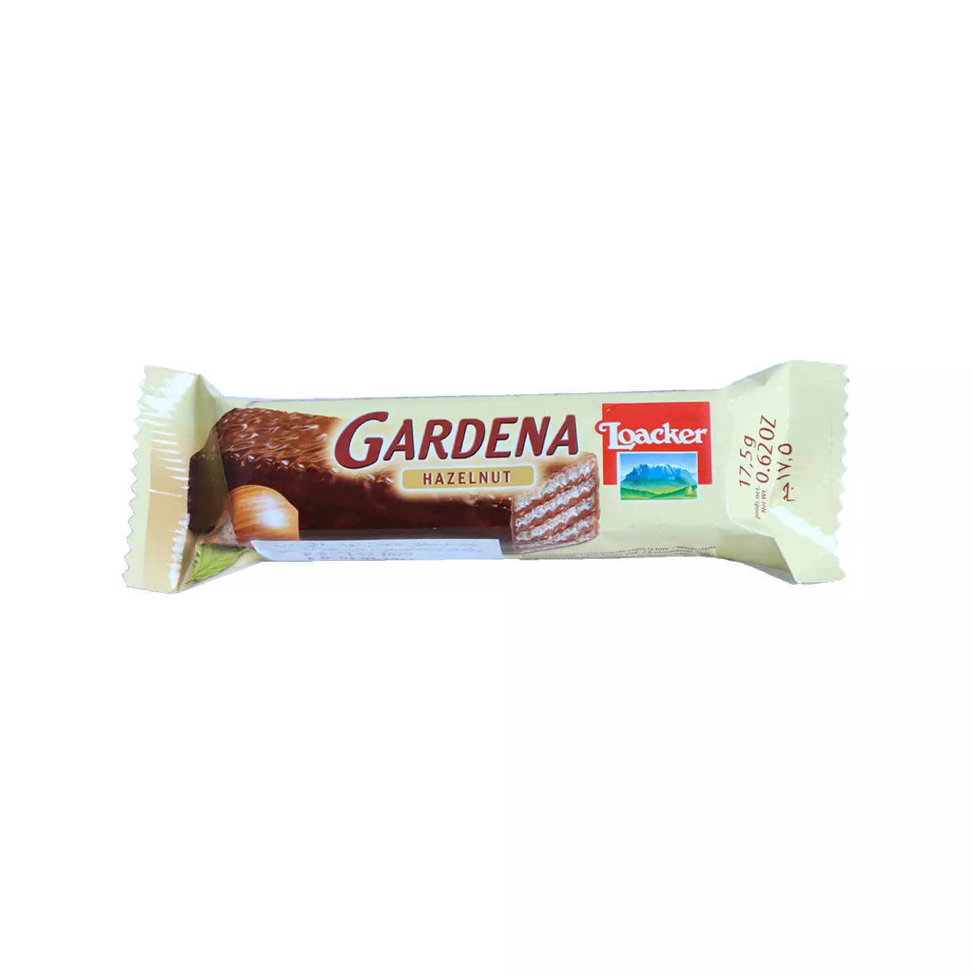 LOACKER GARDENA SNACK BAR HAZELNUT 17.5 G